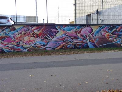 Neur ABF — Street art in Périgueux