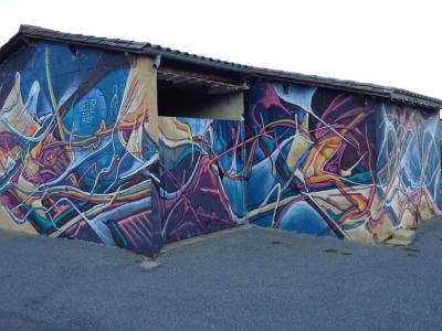 Neur ABF — Street art in Marsac-sur-l'Isle