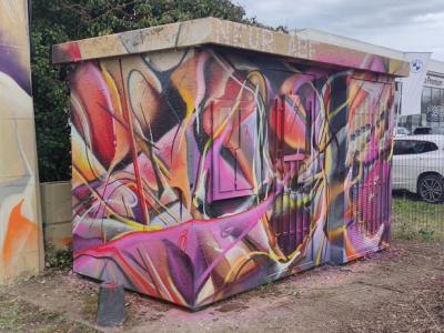 Neur ABF — Street art in Trélissac