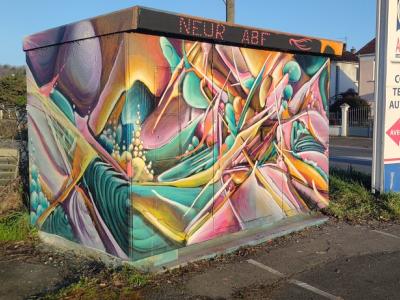 neur abf — Street art à Trélissac