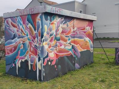 Neur ABF — Street art in Boulazac Isle Manoire