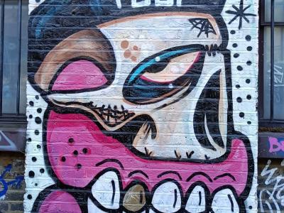 Toof expression — Street art à London