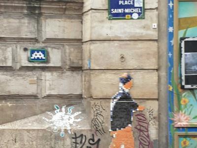 Space Invader PA_1107 — Street art de Invader à Paris