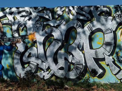 Dynamic tags Nantes — Street art in Nantes