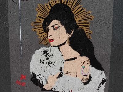 Amy Winehouse — Street art in London