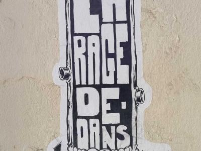 La rage de-dans — Street art à Strasbourg