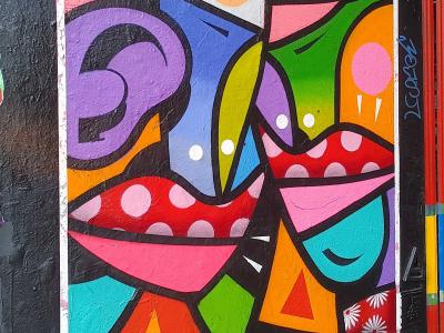 Cubist Face by Hunto — Street art by Hunto in London