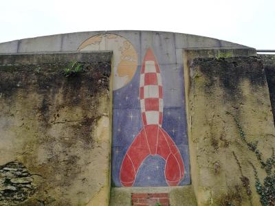 On a marché sur la Lune, Tintin