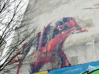 Fresque gestuelle de Mesa, Paris 11e