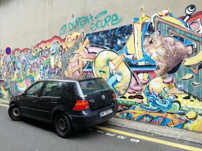 Composition surréaliste et wildstyle