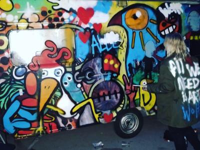 Clubhouse of the bycycle team