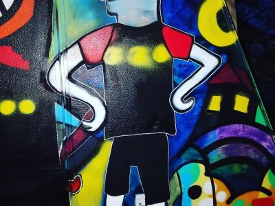 Clubhouse of the bycycle team