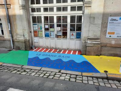 Le Grand Bain — Street art à Nantes