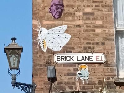 Brick Lane Paste-ups — Street art in London
