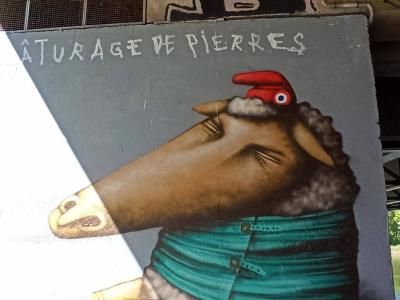 Pâturage de pierres