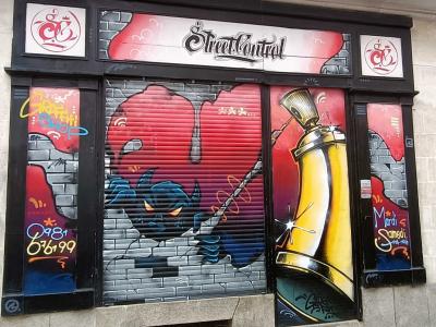 Street control — Street art à Nantes