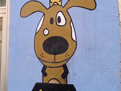 Totem Animalier — Street art à Madrid