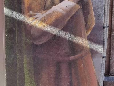 Collage and Expressive Portrait — Street art in Clermont-Ferrand