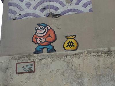 Space Invader PA_1273 — Street art de Invader à Paris