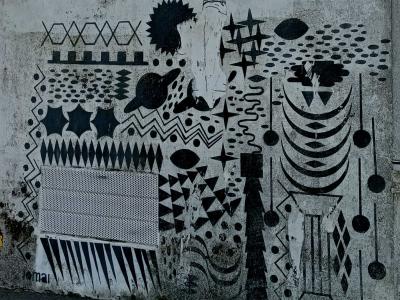 Complex Abstract Patterns — Street art in Saint-Nazaire