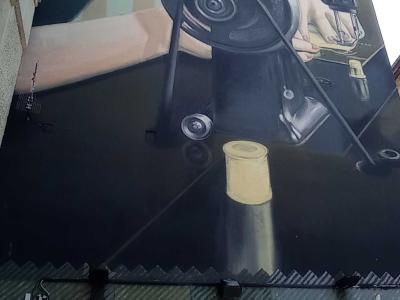 Tribute to Budapest's Master Tailors — Street art in Budapest