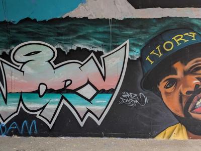 Wildstyle Portrait Face — Street art in Soyons