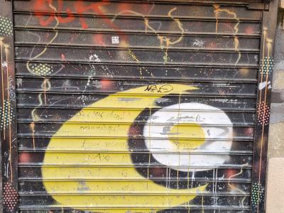 Pink Creature — Street art in Clermont-Ferrand