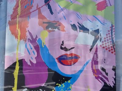 Pink Wild Style Graffiti — Street art in Clermont-Ferrand