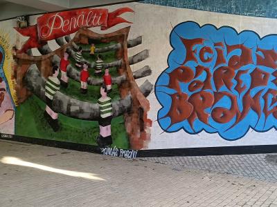 Penálti et Paredes Brancas — Street art à Lisbon
