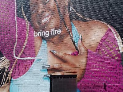 Bring Fire Mural — Street art in London