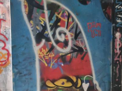 Stylized Urban Letters — Street art in Grenoble