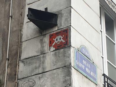 Space Invader PA_0873 — Street art by Invader in Paris