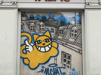 Mr Chat Strasbourg — Street art à Strasbourg