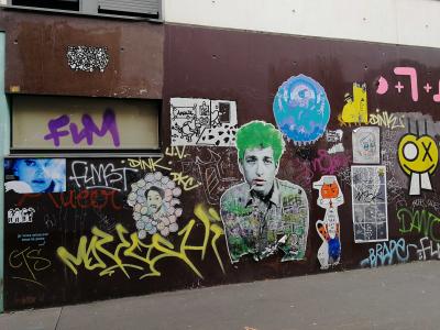 Mur Libre Rue Françoise Dolto — Street art à Paris