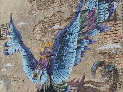 We could fly — Street art de Projekt NADA à Prague