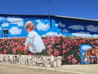 AÑORANZA DE UN FUTURO AMENAZADO — Street art in Polvorosa de Valdavia