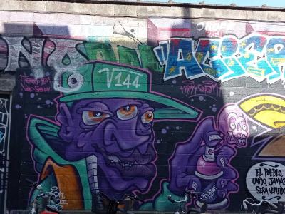 Colorful Urban Characters, Lille — Street art in Lille