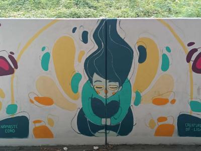 Créatures de lumière — Street art à Berlin