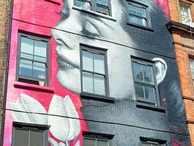 Audrey Hepburn by Zabou — Street art by ZABOU in London