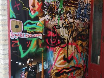 Colorful Gallery Collage — Street art in Québec