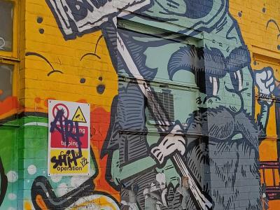 Old street brewery — Street art à London