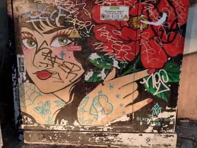 Chaotic Wall Composition — Street art in Strasbourg