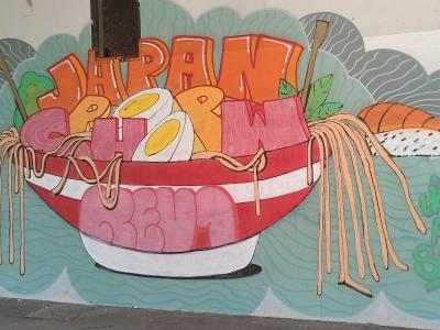 Le bol de ramen, Japan Pop Show — Street art à Bourges