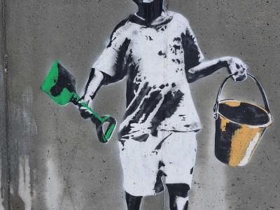 Enfant Pinceau — Street art à Le Pont-de-Claix