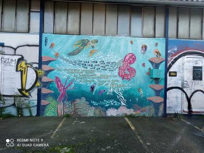 Composition marine Nantes — Street art à Nantes