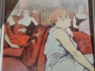 The Salon with Red Banquettes — Street art in Vallon-Pont-d'Arc