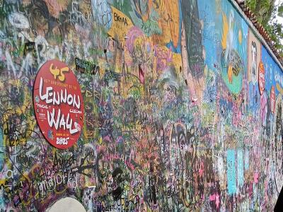 Lennon Wall Prague — Street art in Prague