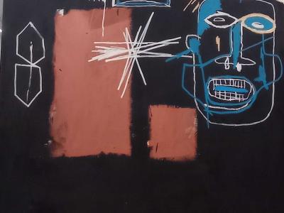 King of Egypt - Basquiat Tribute — Street art by SAMO (J.M.BASQUIAT) in Rotterdam