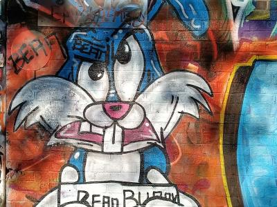 Bean Bunny — Street art à London