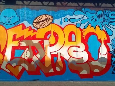 Expo Mural with SPLOP and Mushrooms — Street art in Rennes
